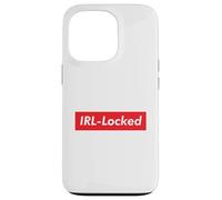 IRL-Locked Funny Gen Z Teens Analog Offline Physical Reality Case for iPhone 13 Pro