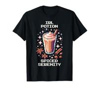 IRL Potion | Spiced Serenity Pixel Art Chai Buff T-Shirt