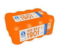 IRN-BRU 1901, 12 Pack A Very Special Vintage Recipe, No Caffeine, Full Sugar, Taste The First Ever IRN-BRU Recipe - 12 x 330ml Cans