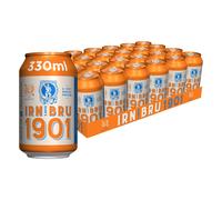 IRN-BRU 1901, 24 Pack A Very Special Vintage Recipe, No Caffeine, Full Sugar, Taste The First Ever IRN-BRU Recipe - 24 x 330ml Cans