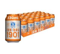 IRN-BRU 1901, 24 Pack A Very Special Vintage Recipe, No Caffeine, Full Sugar, Taste The First Ever IRN-BRU Recipe - 24 x 330ml Cans