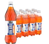 IRN-BRU Diet Carbonated Soft Drink, 12 Pack, 500ml Bottles