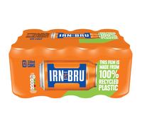 IRN-BRU Regular, 12 Pack Iconic Flavoured Fizzy Drink Multipack Cans - 12 x 330ml Cans