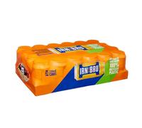 IRN-BRU Regular, 24 Pack Iconic Flavoured Fizzy Drinks Multipack Cans - 24 x 330ml Cans