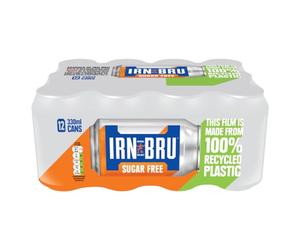 IRN-BRU Sugar Free Soft Drink, 12 x 330ml cans