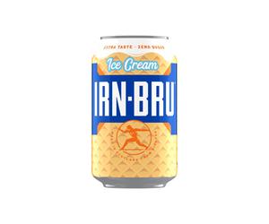 Irn Bru Xtra Ice Cream Soft Drink Full Case 24 x 330ml Cans Limited Edition