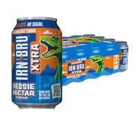 IRN-BRU XTRA Nessie Nectar Limited Edition Flavour, 24 Pack Zero No Sugar & Low Calorie Fizzy Drinks Multipack Cans with XTRA Taste - 24 x 330ml Cans