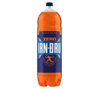 IRN-BRU ZERO Sugar Soft Drink Bottle 2 Litre (Pack of 6 x 2ltr)