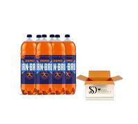 IRN-BRU Zero Sugar Sparkling Soft Drink - 6 x 2L Bulk Case - The Iconic No Sugar Scottish Soda - Maximum Taste, Zero Calories - Large Family Size Bottles
