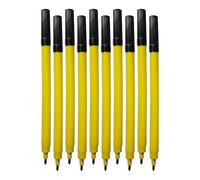 IRO Felt Tips Colouring Pens, BLACK, Pack of 50, Draw Sketch Colour Mark Write Felt Pens, School Office Home Classroom Ideal Use, iZOFAX Black Ball Pen
