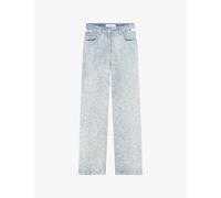 Iro Womens Blv09 Lambert Cut-out Embroidered High-rise Denim Jeans 8