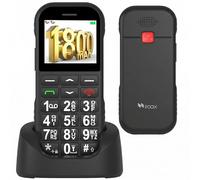 iroax 4G Big Button Mobile Phone for Elderly, 1800mAh Long Standby Easy to Use Mobile Phone SIM Free Unlocked Senior Phones With SOS Emergency Button Large Volume, Flashlight FM Radio (Black)