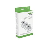 iRobot Authentic Parts Automatic Dirt Disposal Bags, 3-Pack, Compatible with All Clean Base Models, White