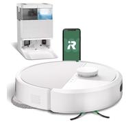 iRobot Roomba® Plus 405 Self-Emptying Robot Vacuum Cleaner & Mop - White - G1...