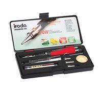 IRODA N13AR SolderPro 70 25-80W Butane Gas Soldering Iron Kit, Black