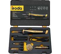 IRODA SOLDERPRO Cordless Soldering Iron Kit Type C 30W 3-in-1, 3200mAh Japanese Battery | USB Rechargeable Soldering Iron | LED Spotlight | Rapid Heat Up | Taiwan Made (25LK)