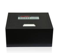 IROEJT Hotel Safe Box Small Floor Safe Security Box with Digital Code Hidden Safebox with Key Lockbox,40x35x18cm/16x14x7in