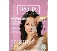 IROHA NATURE Face Mask for Barrier Repair | Intensive Moisturising and Protection | With Ceramides, Peptides and Probiotics | Face Mask for Sensitive Skin