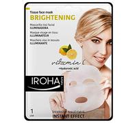 Iroha Nature - Intensive Tissue Mask - Antioxidant Vitamin C + Hyaluronic Acid, BRIGHTENING Sheet Mask