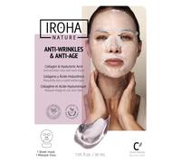 Iroha Nature Anti Age Cotton Face and Neck Mask Collagen 1 Unit