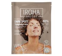 IROHA NATURE Luminous Face Mask | With Tranexamic Acid, Niacinamide and Vitamin C | Helps Unify Tone and Improve Luminosity