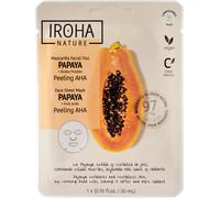 IROHA Nature Peeling AHA Papaya Face Sheet Mask 1 pcs