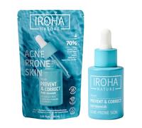 Iroha Nature - Serum against impurities with salicylic acid, 2% niacinamide, 3.5% | face serum for skin with tendency of acne | reduces pimples and removes stains | niacinamide serum with 92%