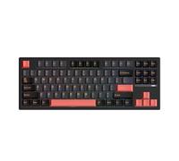 IROK FE87 V2 Wired Mchanical Keyboard, Dual 8KHZ Polling Rate, Support SODC/Latency As 0.125MS/ARGB，Hot Swappable, Gasket Sturcture Gaming Keyboard (Black/Green Phoenix Switch)