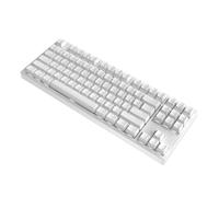 IROK FE87 V2 Wired Mechanical Keyboard, 8KHZ Polling Rate, Support SODC/Latency As 0.125MS，Hot Swappable,ARGB Backlit Gaming Keyboard (White/Twilight Smokn Switch)