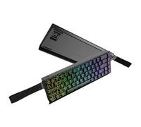 IROK Mer68 Wired 68 Keys, Magnetic Switch Mechanical Keyboard, 8KHZ Polling Rate/Latency As 0.125MS/256KHZ Single Key Scan Rate/ARGB/，Hot Swappable Gaming Keyboard(Black)
