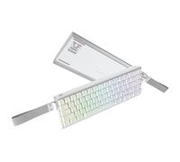 IROK Mer68 Wired 68 Keys, Magnetic Switch Mechanical Keyboard, 8KHZ Polling Rate/Latency As 0.125MS/256KHZ Single Key Scan Rate/ARGB/，Hot Swappable Gaming Keyboard(White)