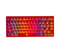 IROK MG75MAX 81 Keys Wired Magnetic Switch Keyboard, 256KHZ Single Key Scan Rate, PCB Nano-Coating Waterproof, Hall Effect, 8KHZ/ARGB/CNC Aluminum Gaming Keyboard(Red)