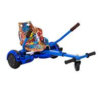 iRollers HoverKart Blue Graffiti Kart Attachment Fits All Hoverboards Swegways .6.5”, 8", 10" Adjustable Hoverboard seat go Kart for Hoverboard Compatible Sleek Cool UK Seller Limited Edition