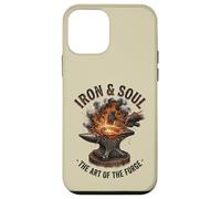 Iron And Soul Blacksmith Forge Anvil Hammer Artwork Case for iPhone 12 mini