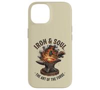 Iron And Soul Blacksmith Forge Anvil Hammer Artwork Case for iPhone 14