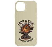 Iron And Soul Blacksmith Forge Anvil Hammer Artwork Case for iPhone 14 Plus