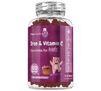 Iron and Vitamin C Gummies 120 Gummies Ideal for Your Kid’s Mental and Physical Development WeightWorld UK