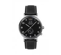 Iron Annie 5940-2 Men's Watch Quartz Dual Time Leather Strap