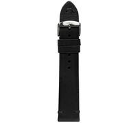 Iron Annie Leather Watch Strap - Black 22 mm