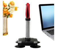Iron Arm Trainer - Steel PVC Silicone 21.5x21.5x33cm | Arm Training Equipment With Suction Base, Non-slip Handle, Strength Training | Strengthening The Arm