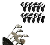 Iron Baskets 10 Pack - Gradient Number, Club Covers for 4 9 Wedges ASPX, Durable PU Waterproof Head Protection Elegant Fan | Men & Women Supplies