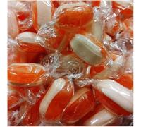 Iron Bew Humbugs in 1x Reuseable Retro Victorian Style Jar 970ml Plastic (Iron Brew Humbugs) by Prestige Discount Centre Ltd