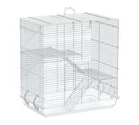 Iron Bird Cage with Removable Bottom Tray & Handle for Finches Budgies Parakeets Doves Parrots 18.5x11.8x19.7 inch