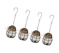 Iron Bird Nest Sculptures for Adding Artistic Touch to Garden Spaces and Landscape Enhancement Versatile Garden Art Bird Nest Serving As Decorative Piece and Functional House for Various Settings