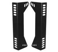 Iron Black Universal Racing Seat Mount Bracket 2pcs, for Bucket Seats