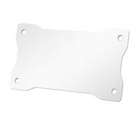 Iron Bracket for Solar Magnetic Backup Camera Mount - Waterproof Iron Sheet Bracket Compatible Aluminum and Fiberglass RVs/Trailers/Campers