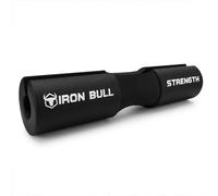 Iron Bull Strength Advanced Squat Pad - Barbell Pad for Squats, Lunges & Hip Thrusts - Neck & Shoulder Protective Pad Support (Black)