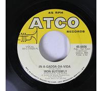 IRON BUTTERFLY - in-a-gadda-da-vida / iron butterfly theme 45 rpm single