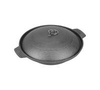 Iron Casserole Braised Chicken Rice Pot with Stainless Steel Lid
