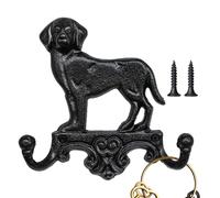 Iron Cat and Dog Hooks - 6.3x6.1 Inches Wall Hooks | Cat Hook Creative Animal Hoô | Exquisite Cats Hook Key Holder for Gardening Tools, Keys, Kitchen, Patio Organization